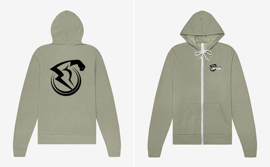 Unisex Fleece Full-Zip Hoodie Sweatshirt