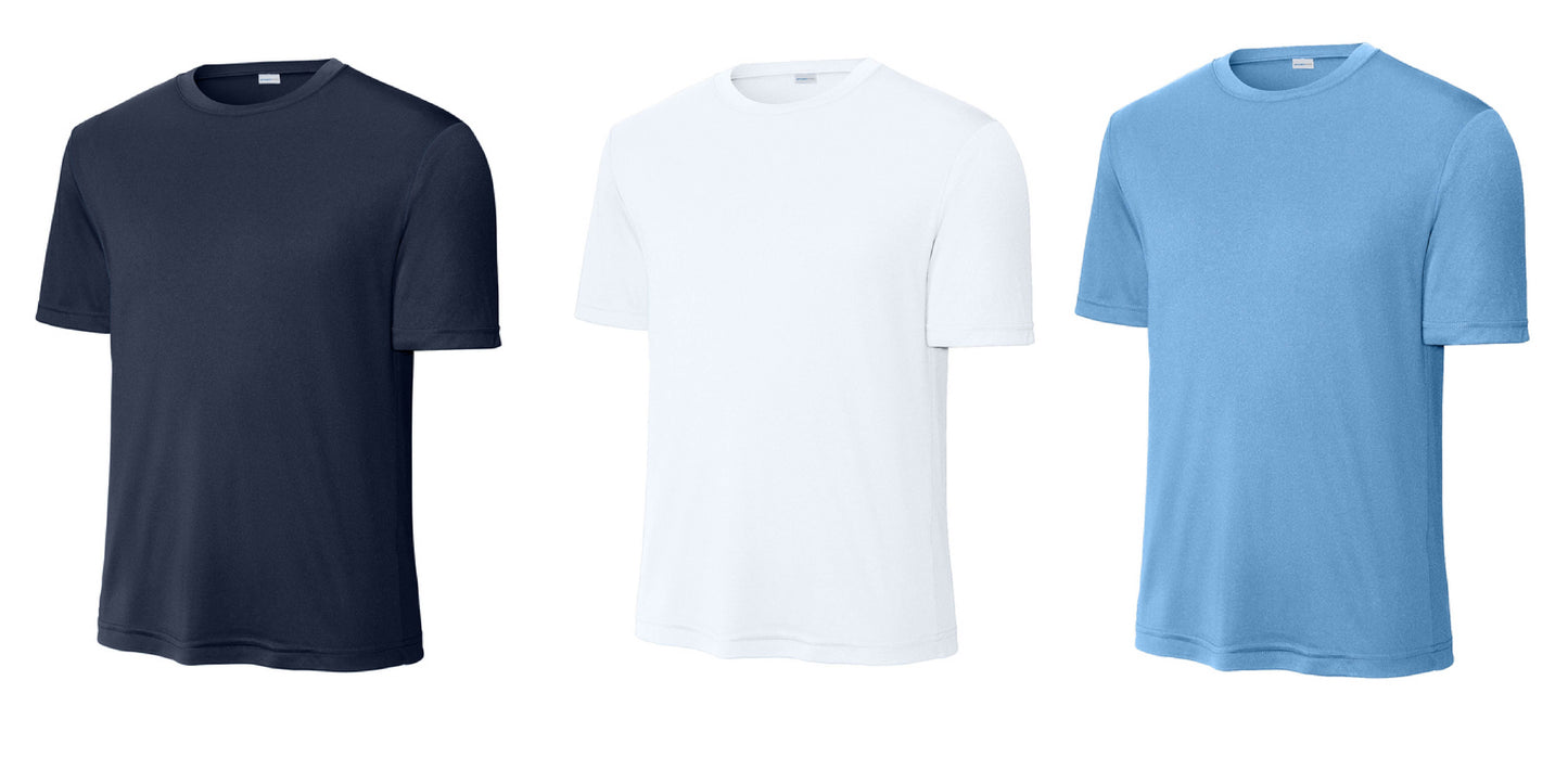 DriFit Performance Shirt (Navy, White or Carolina Blue)