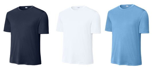 DriFit Performance Shirt (Navy, White or Carolina Blue)