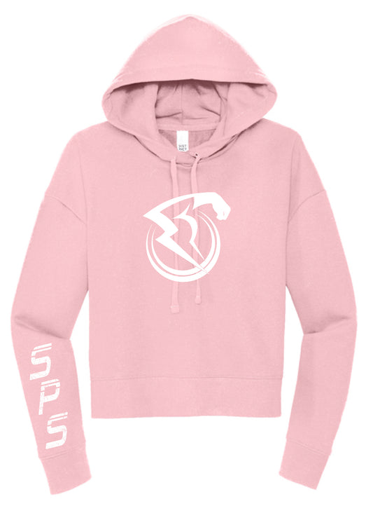 Waist Length Hooded Sweatshirt